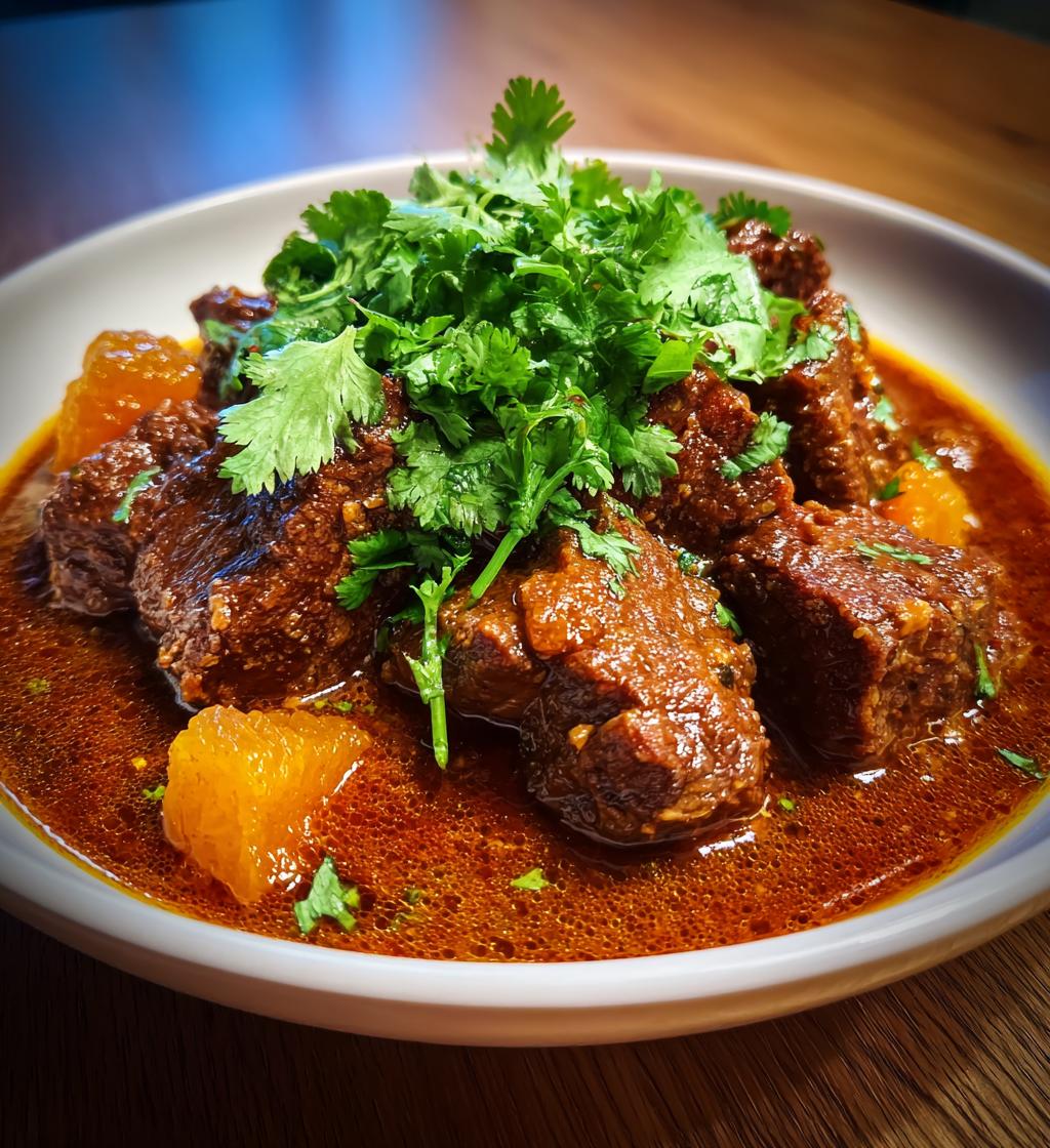 Slow Cooker Moroccan Beef