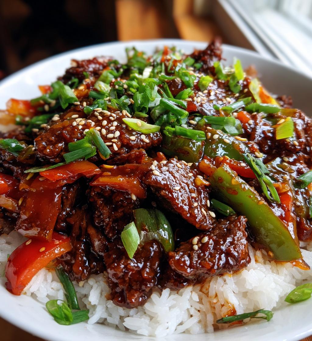 Spicy Gochujang Beef Bowl