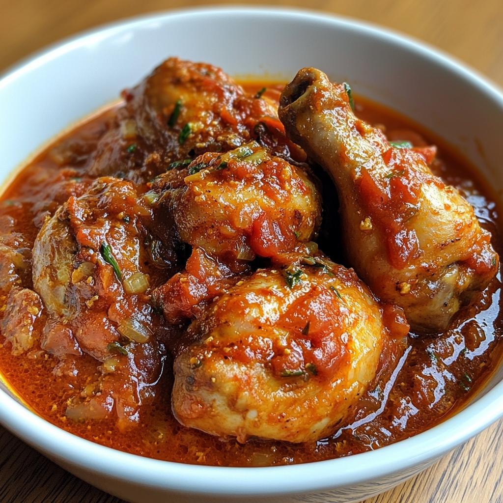 Spicy Nigerian Chicken Stew (Authentic & Rich)