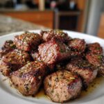 Steak Tips with Herb Garlic Marinade