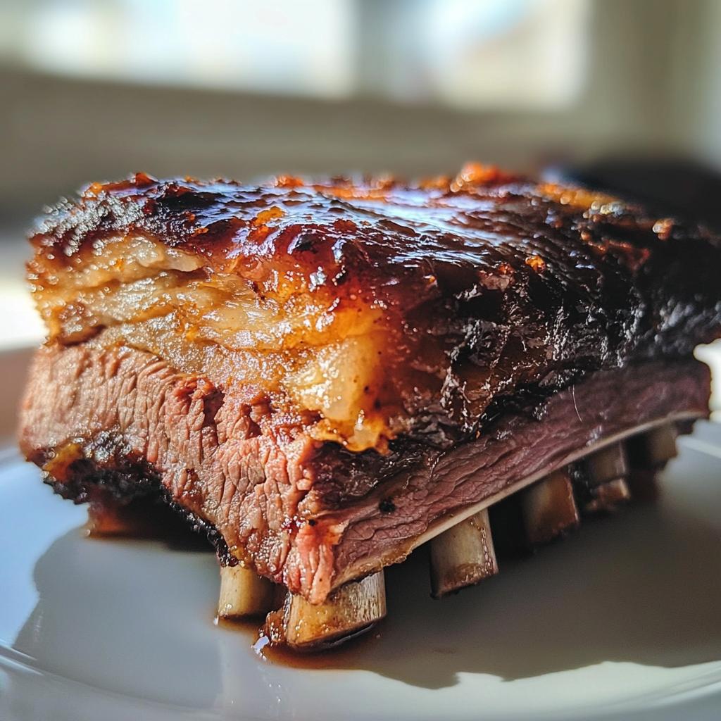 Sweet Heat Chipotle Beef Ribs with Caramelized Crust