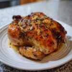 Sweet and Delicious Whole Roast Chicken Recipe with Garlic Butter