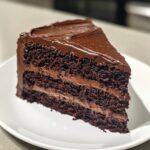 Triple Chocolate Layer Cake