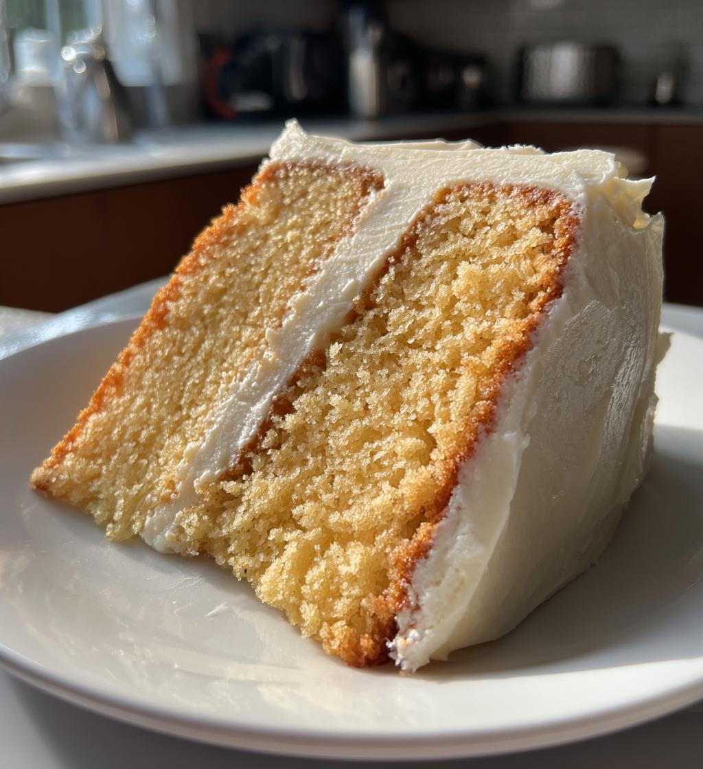 Vanilla Birthday Cake with Whipped Buttercream