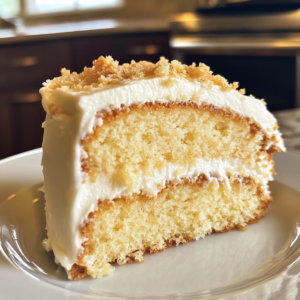 Vanilla Pudding Layer Cake