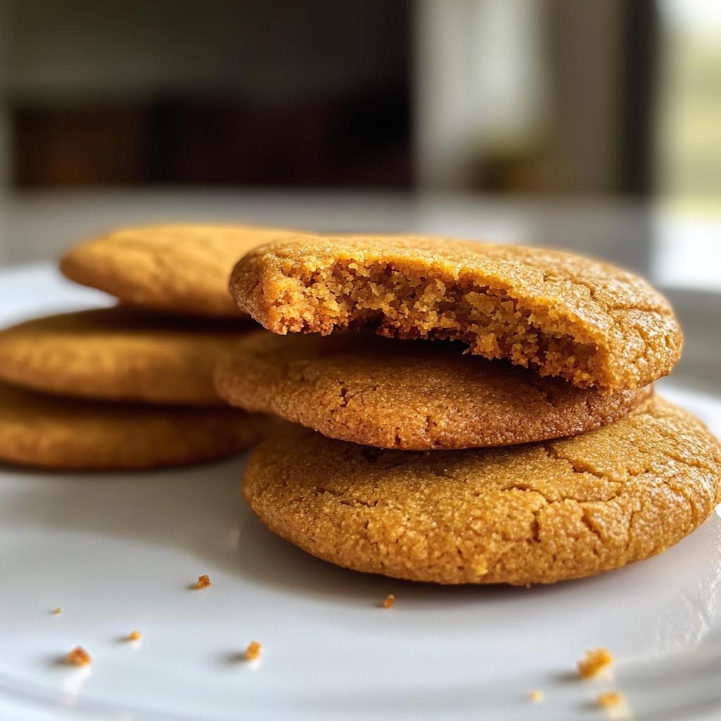 Vegan pumpkin cookies