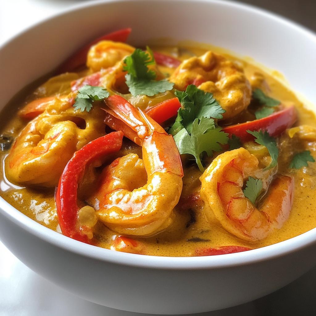 30-Minute Yellow Curry Prawns: Blissfully Creamy &amp; Easy