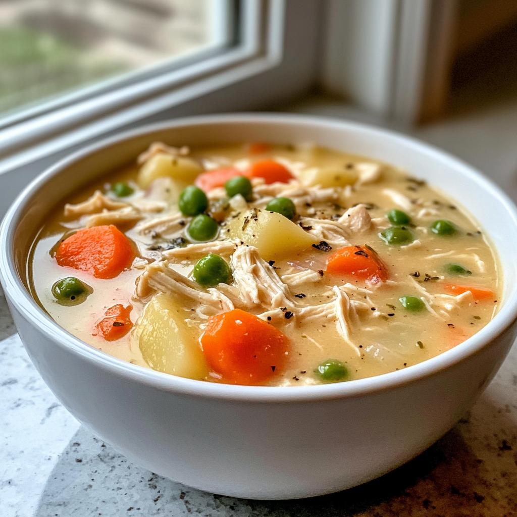 chicken pot pie soup