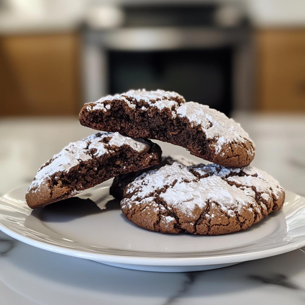 chocolate crinkle cookies