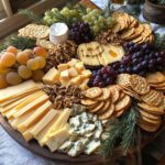 christmas cheese platter
