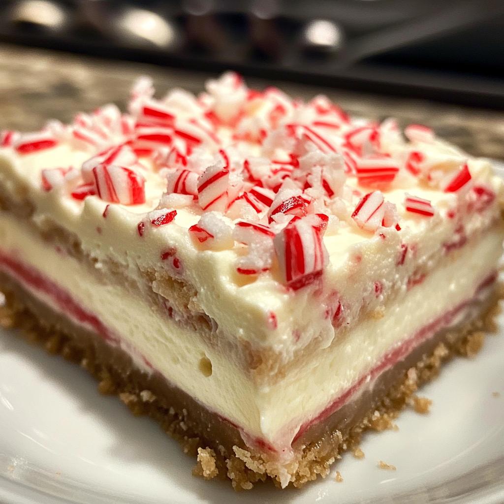 christmas cheesecake bars