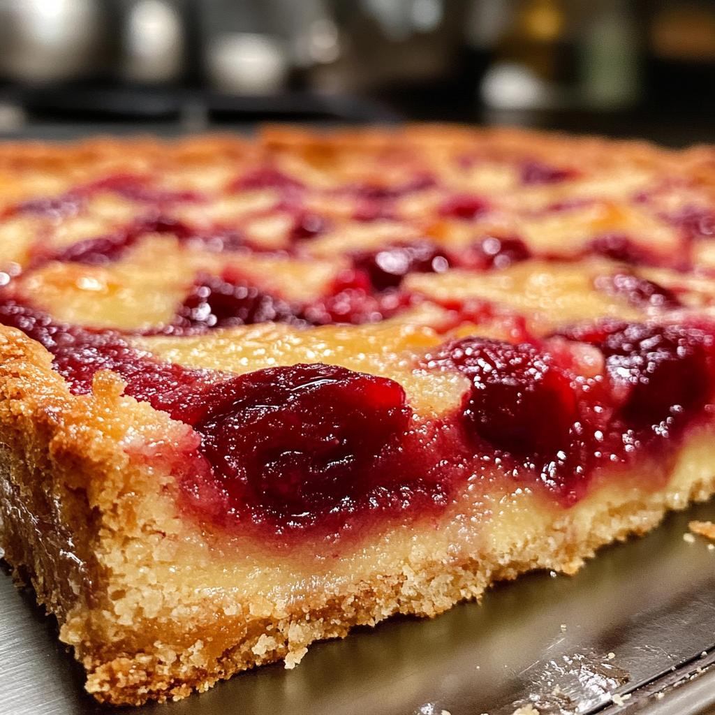 christmas cherry bars