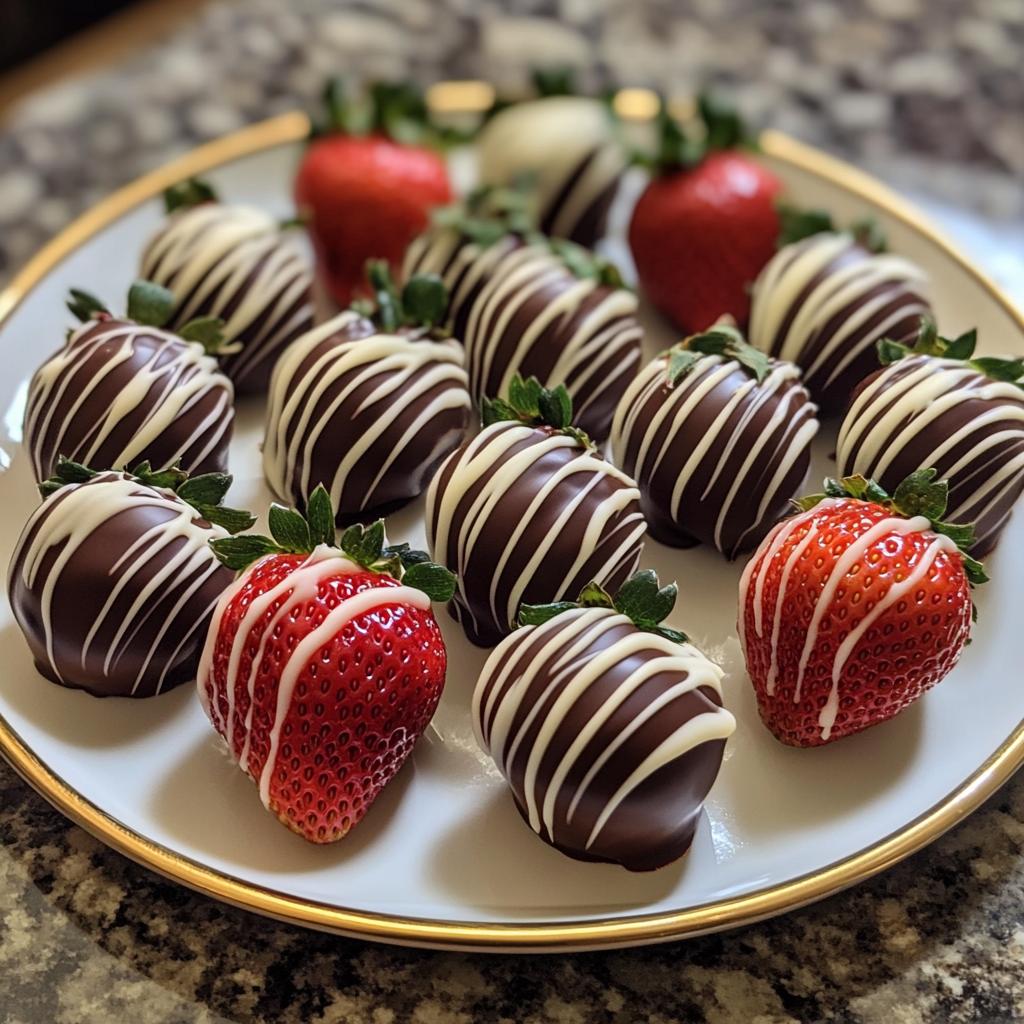 christmas chocolate covered strawberries