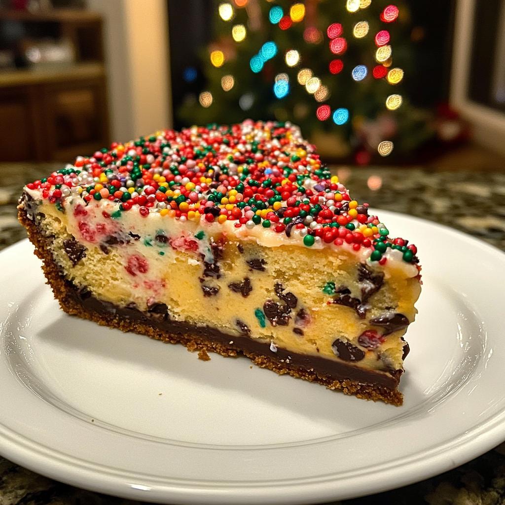 christmas cookie cake