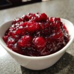 cranberry sauce