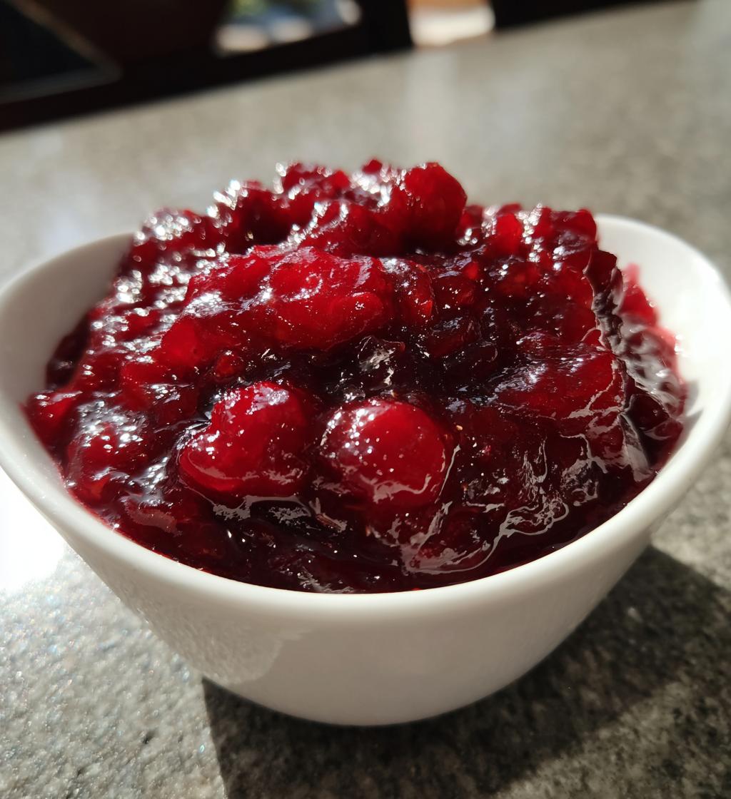 cranberry sauce