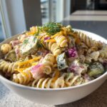 dill pickle pasta salad
