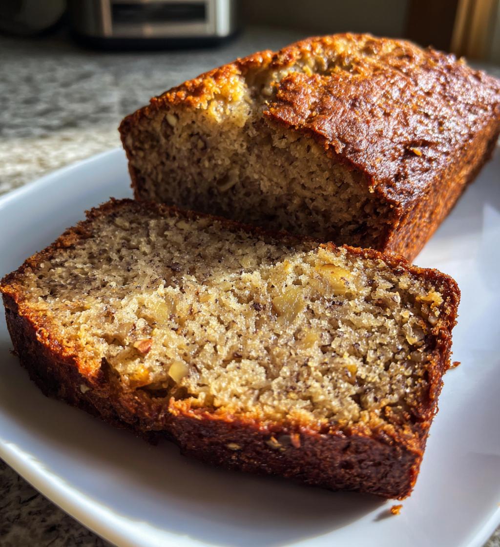 healthy banana bread