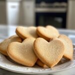 heart shaped sugar cookies