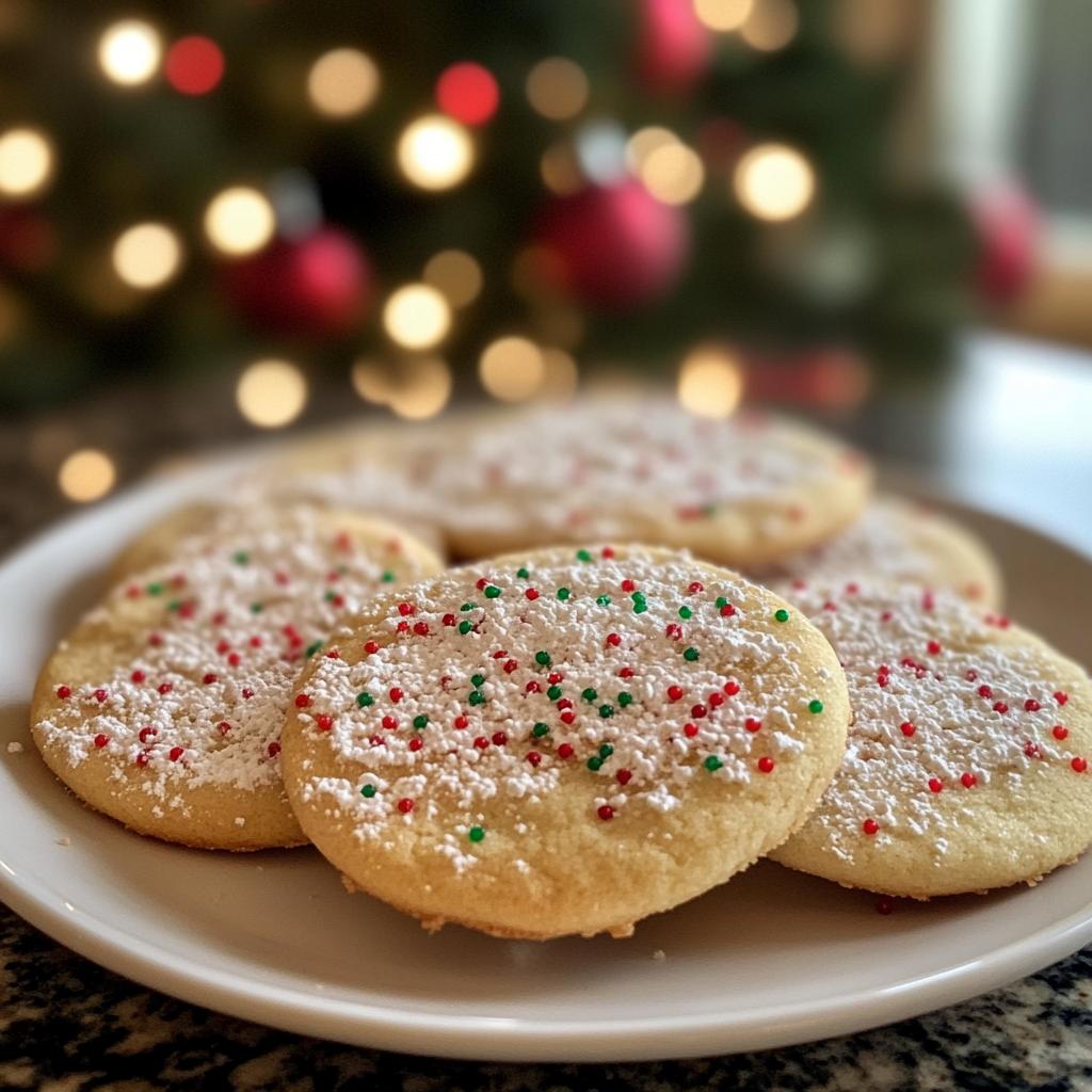 holiday sugar cookies