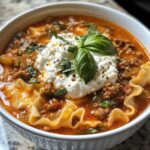 lasagna soup crockpot