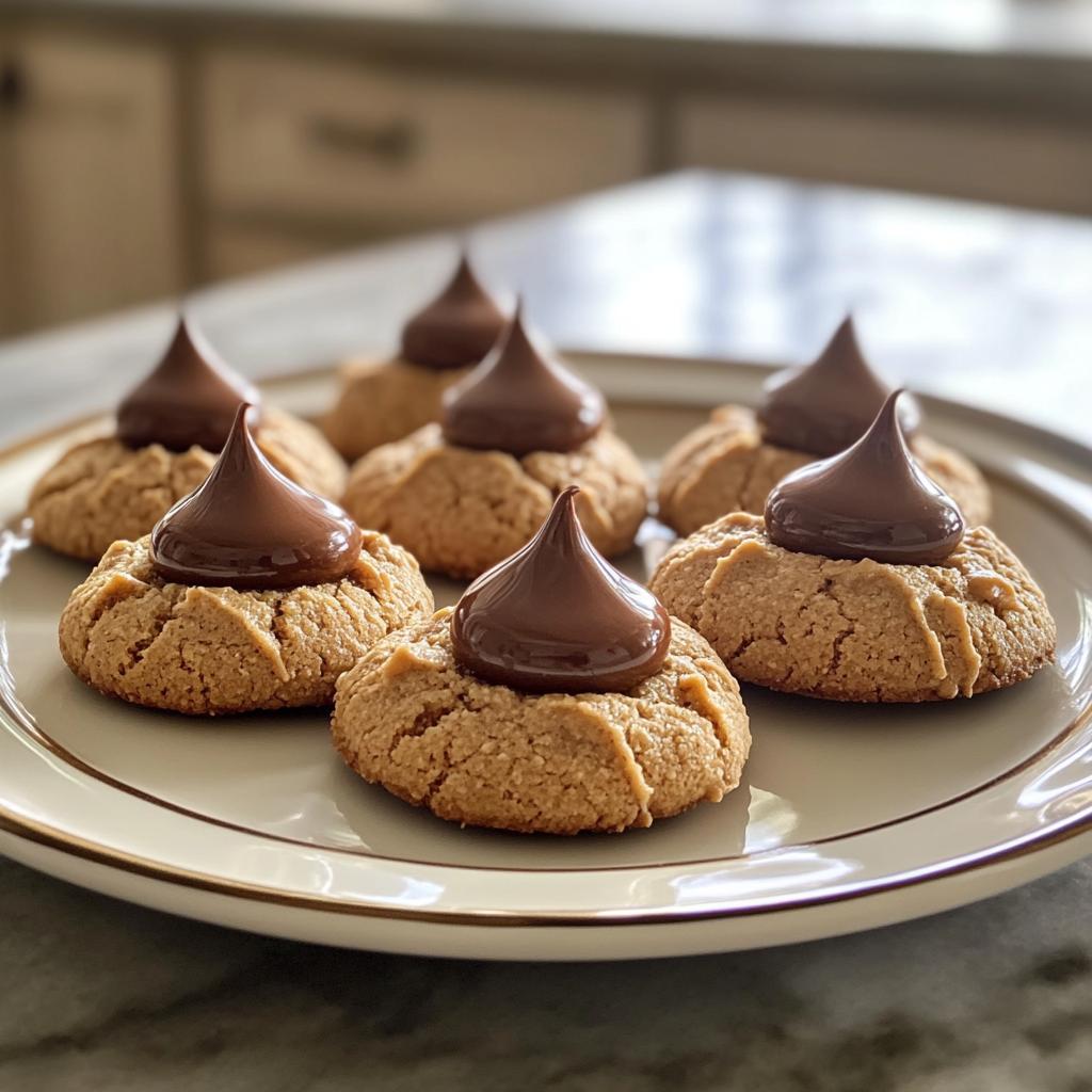 peanut butter blossom cookies