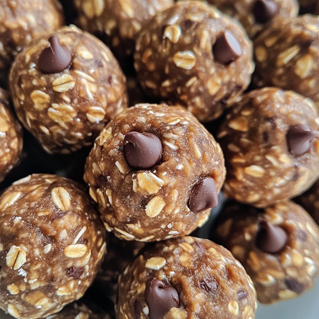 peanut butter oatmeal protein balls