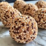 peanut butter rice crispy balls
