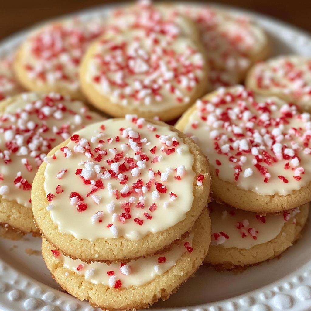 peppermint sugar cookies