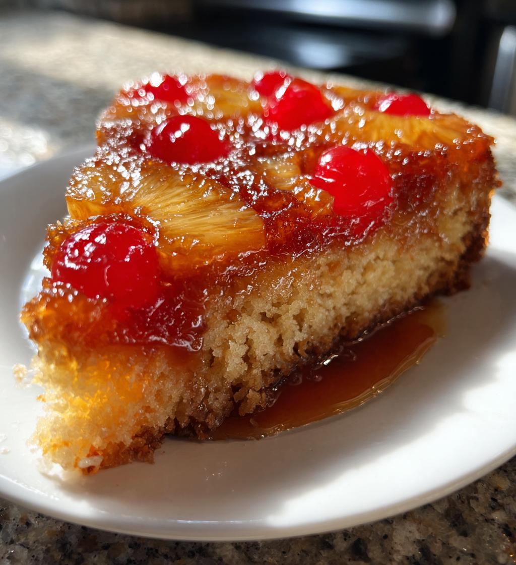 pineapple upside down cake recipe