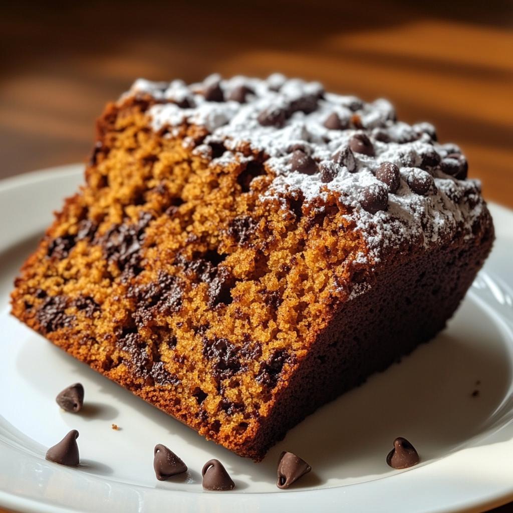 pumpkin bread with chocolate chips