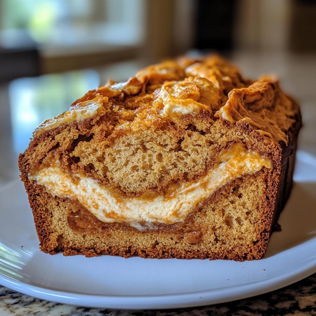 pumpkin cream cheese bread