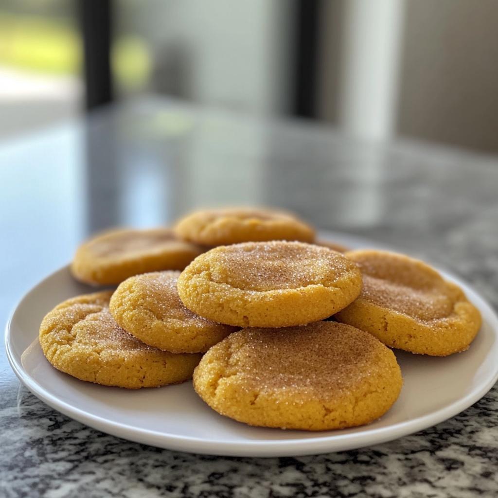 pumpkin sugar cookies