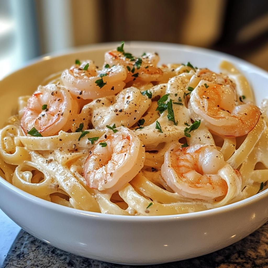 shrimp alfredo