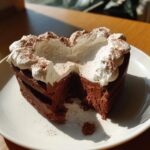 Heart-shaped desserts