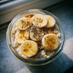Peanut butter overnight oats