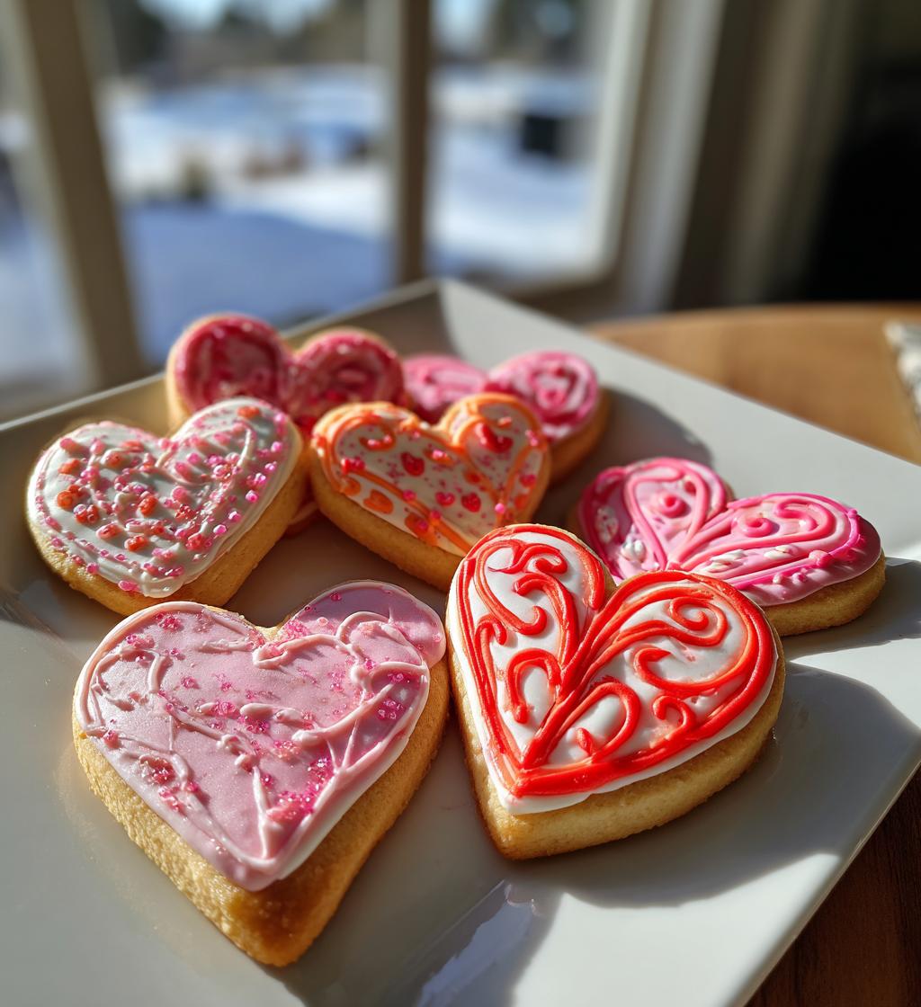 Valentine cookies