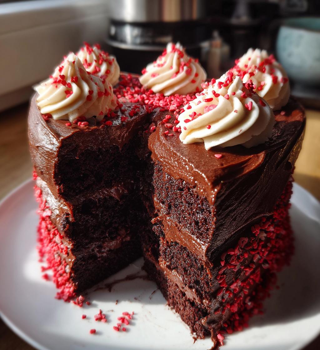 Valentines cake