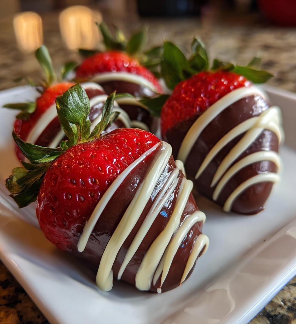 Valentines chocolate covered strawberry