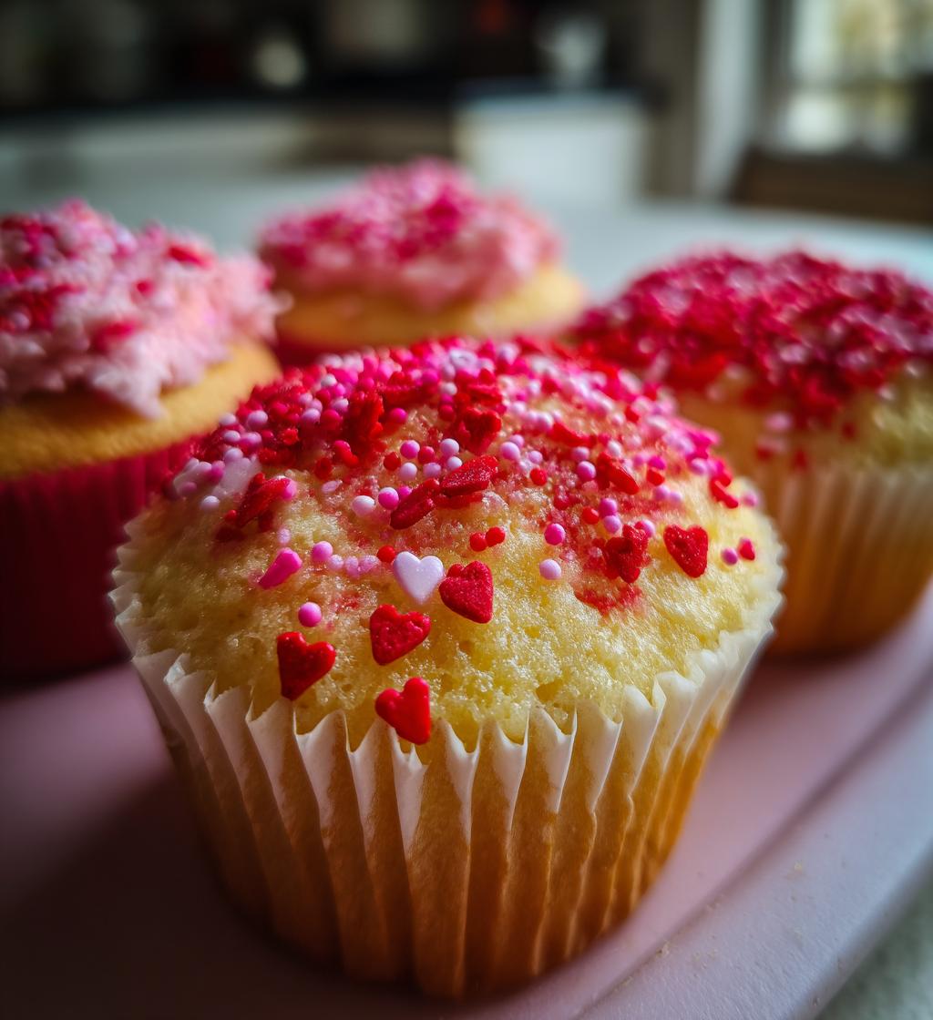Valentines cupcakes