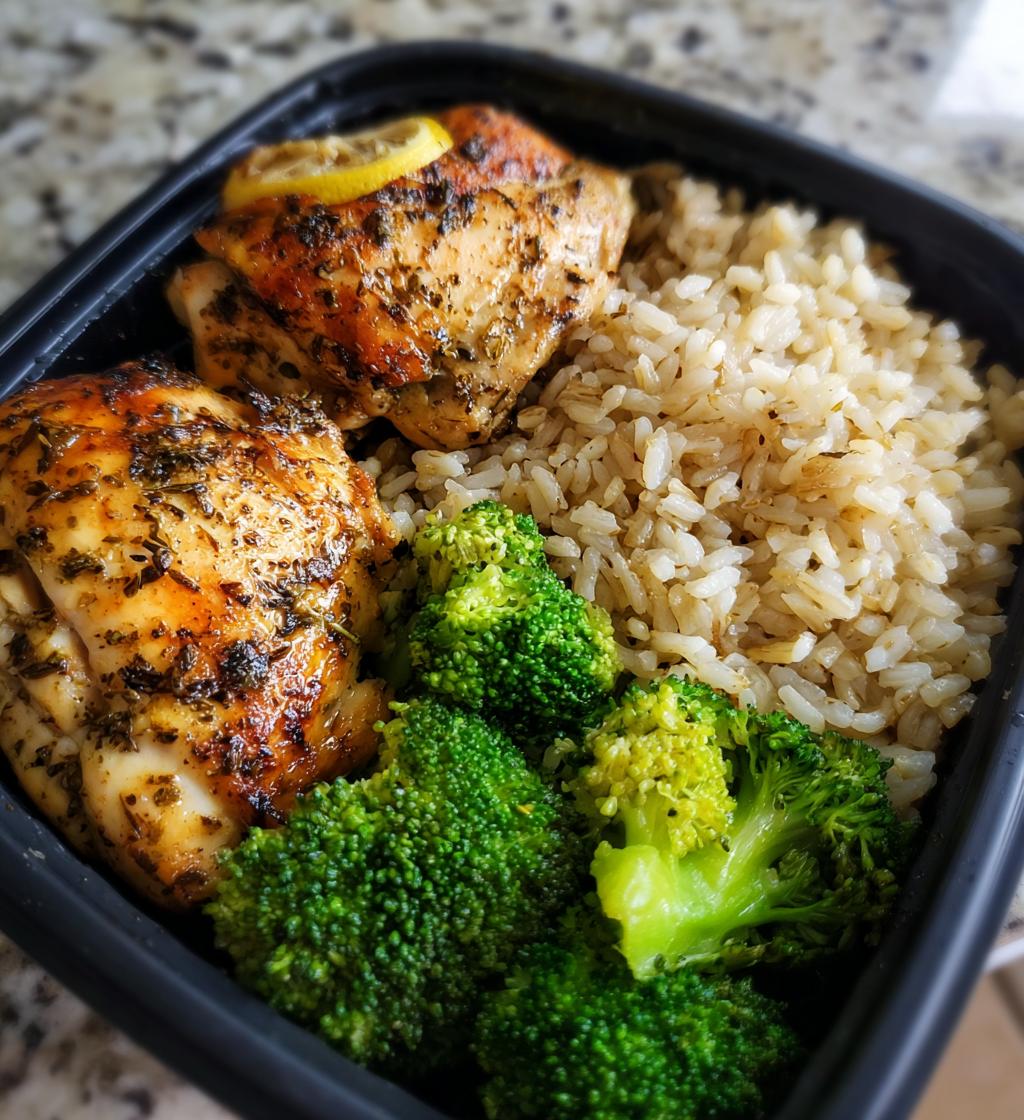 Weekly meal prep for beginners