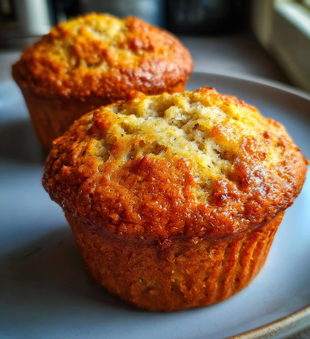 banana bread muffins