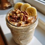 banana bread overnight oats