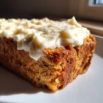 banana bread with cream cheese