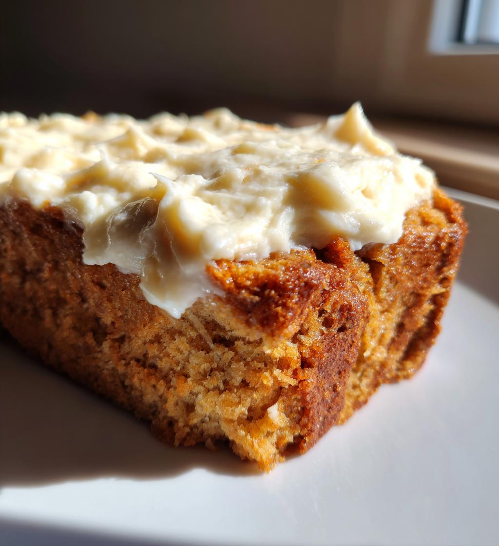 banana bread with cream cheese
