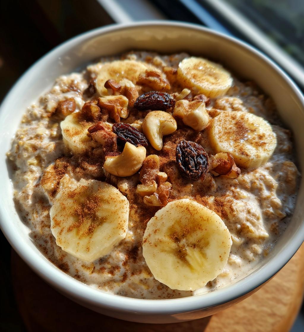 banana overnight oats