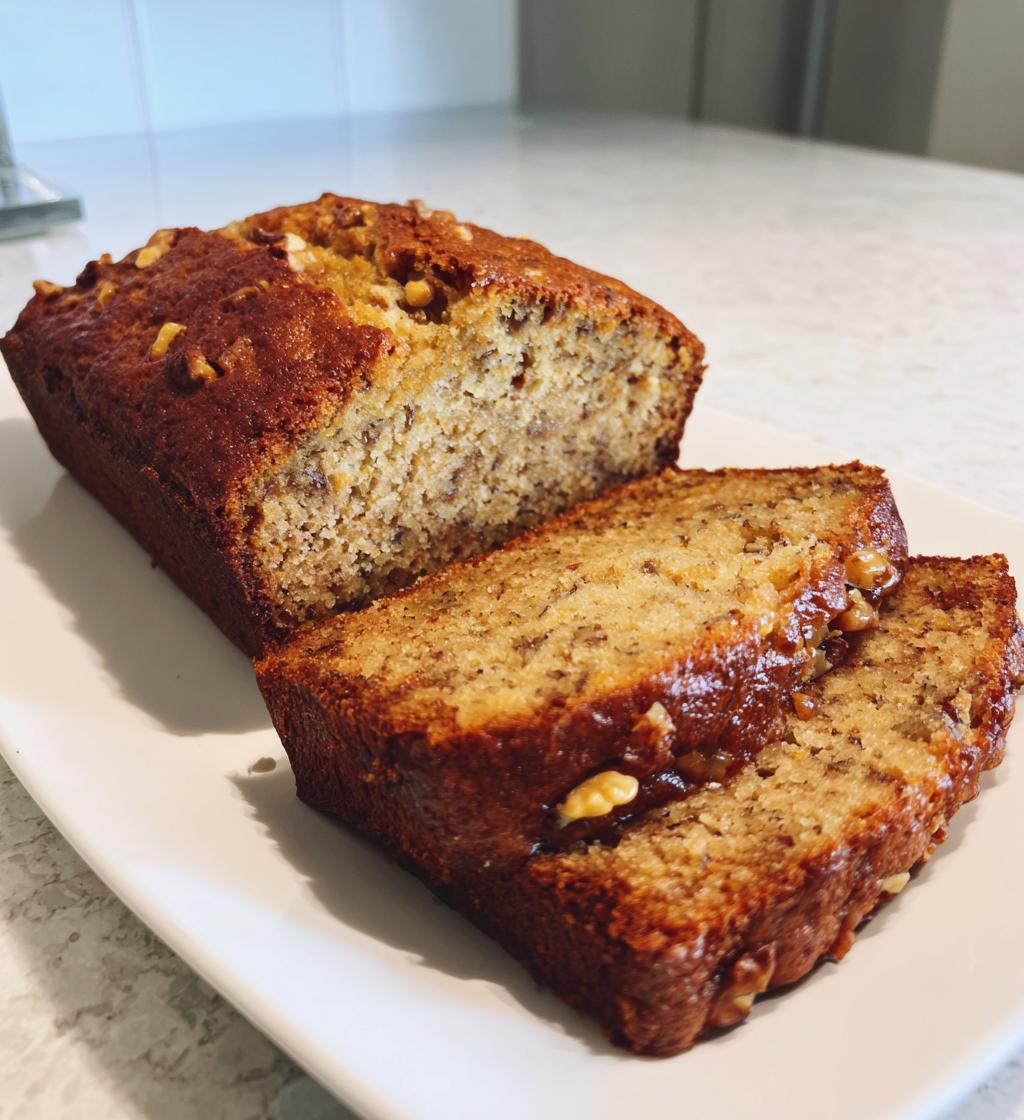banana walnut bread