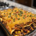 beef enchilada casserole