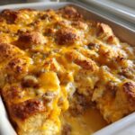 biscuits and gravy breakfast casserole