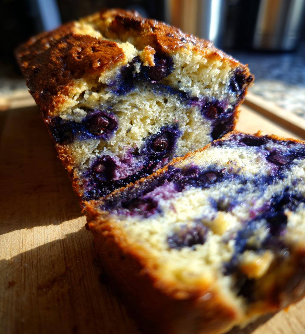 blueberry banana bread